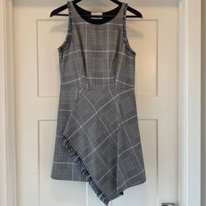 3.1 Phillip Lim Checkered Fringe Dress